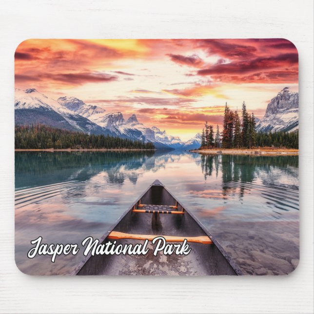 Jasper National Park, Alberta, Canada Mouse Pad (Front)