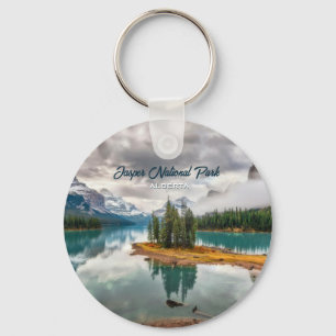 Jasper National Park Banff Canada Souvenir Key Ring