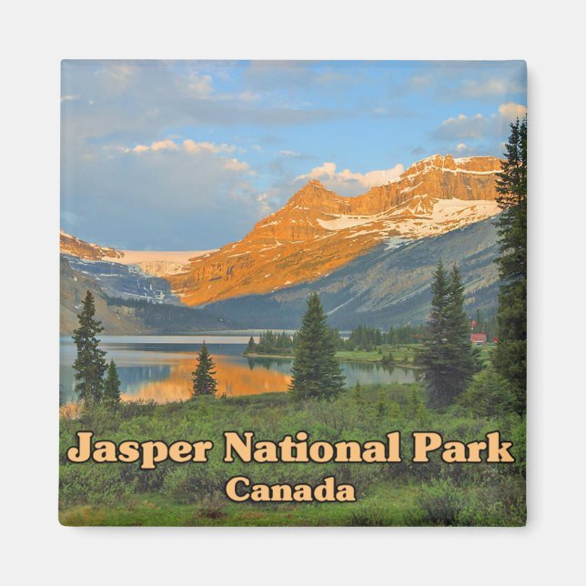 Jasper National Park Canada Magnet (Front)