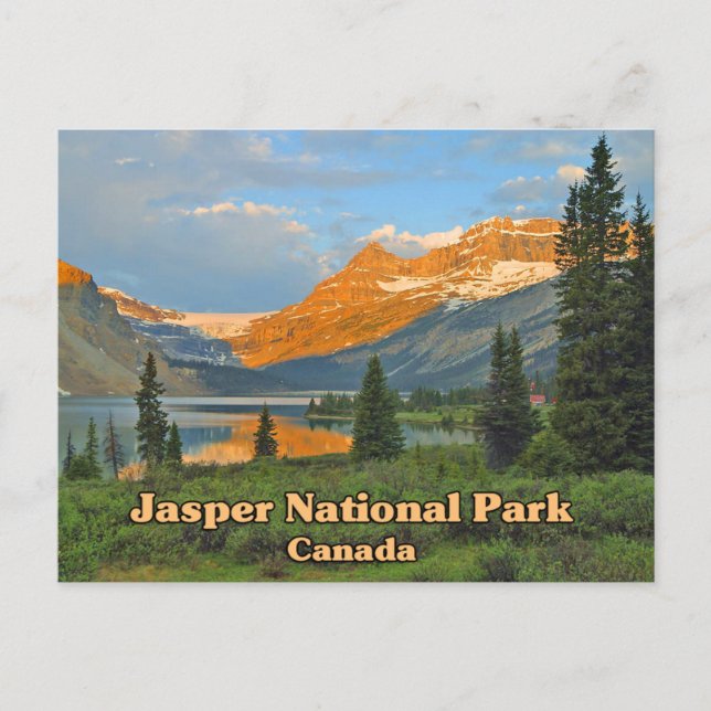 Jasper National Park Canada Postcard (Front)