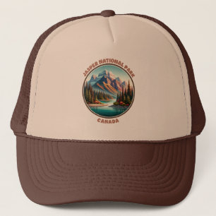 Jasper National Park Canada Trucker Hat