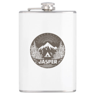 Jasper National Park Hip Flask