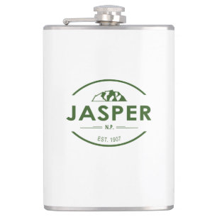 Jasper National Park Hip Flask