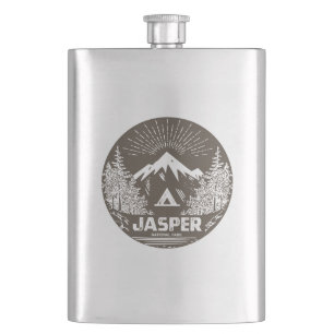 Jasper National Park Hip Flask