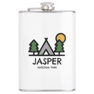 Jasper National Park Hip Flask