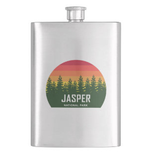 Jasper National Park Hip Flask