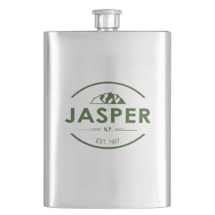 Jasper National Park Hip Flask