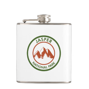 Jasper National Park Hip Flask