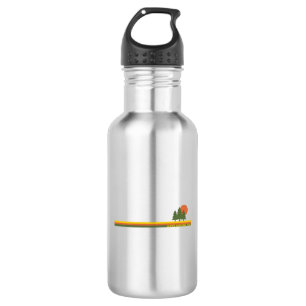 Jasper National Park Pine Trees Sun 532 Ml Water Bottle