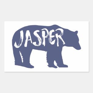 Jasper National Park Rectangular Sticker