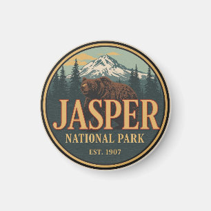 Jasper National Park Rocky Mountains Adventure gif Magnet