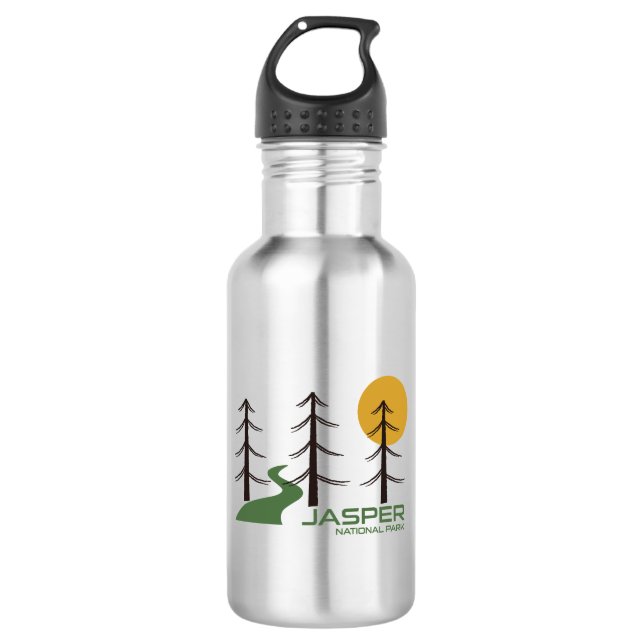 Jasper National Park Trail 532 Ml Water Bottle (Front)