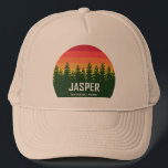 Jasper National Park Trucker Hat<br><div class="desc">Jasper National Park in Alberta Canada covers an expansive region of rugged backcountry trails and mountainous terrain juxtaposed against fragile protected ecosystems as well as the world-renowned Columbia Icefield.</div>
