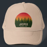 Jasper National Park Trucker Hat<br><div class="desc">Jasper National Park in Alberta Canada covers an expansive region of rugged backcountry trails and mountainous terrain juxtaposed against fragile protected ecosystems as well as the world-renowned Columbia Icefield.</div>