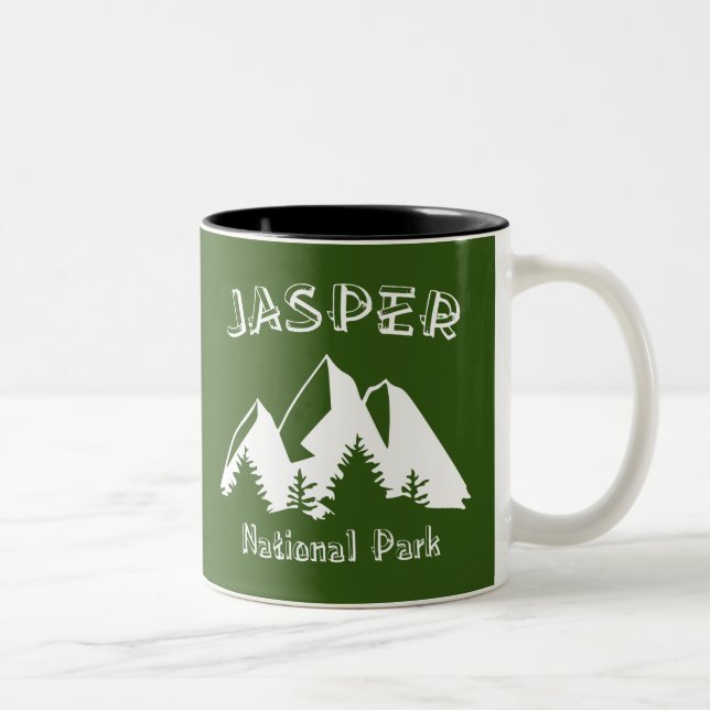 Jasper National Park Two-Tone Coffee Mug (Right)