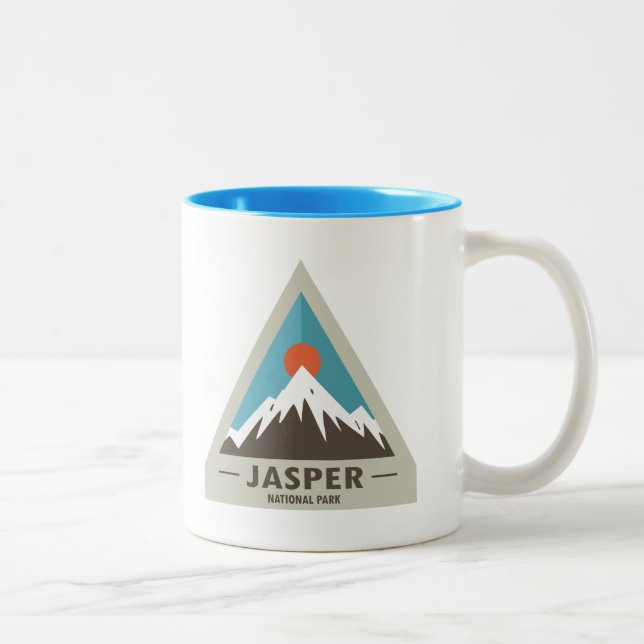 Jasper National Park Two-Tone Coffee Mug (Right)