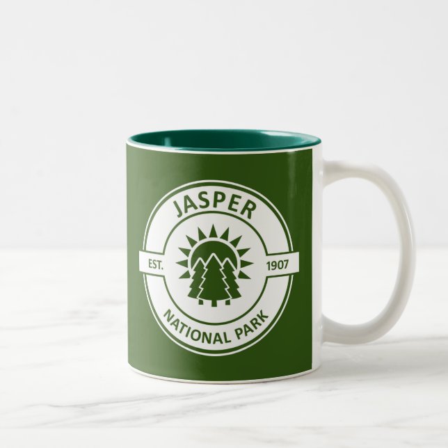 Jasper National Park Two-Tone Coffee Mug (Right)