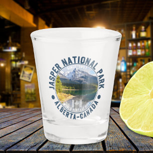 Jasper Reserve, Alberta Canada since 1907 Shot Glass