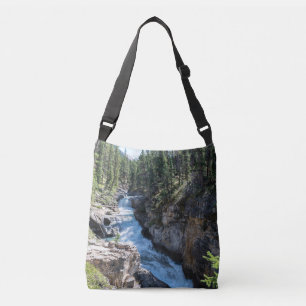Jasper’s Stanley Falls Rapid River Landscape Crossbody Bag