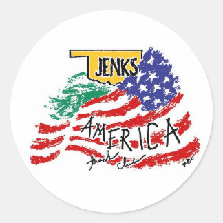 JATC Sticker, Large Classic Round Sticker