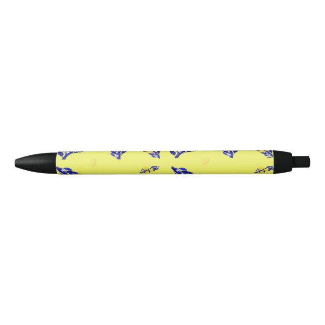 Jaune citron black ink pen (Front)