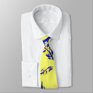 Jaune citron tie