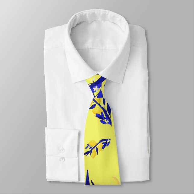 Jaune citron tie (Tied)