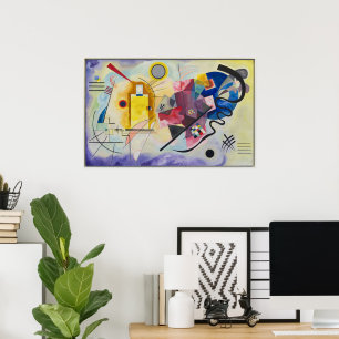 Jaune, Rouge, Bleu by Wassily Kandinsky Poster