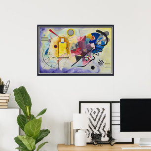 Jaune, Rouge, Bleu by Wassily Kandinsky Poster
