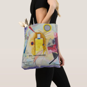 Jaune, Rouge, Bleu by Wassily Kandinsky Tote Bag