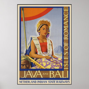 Java and Bali Isles of Romance Poster