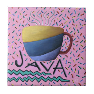 Java Coffee Ceramic Tile