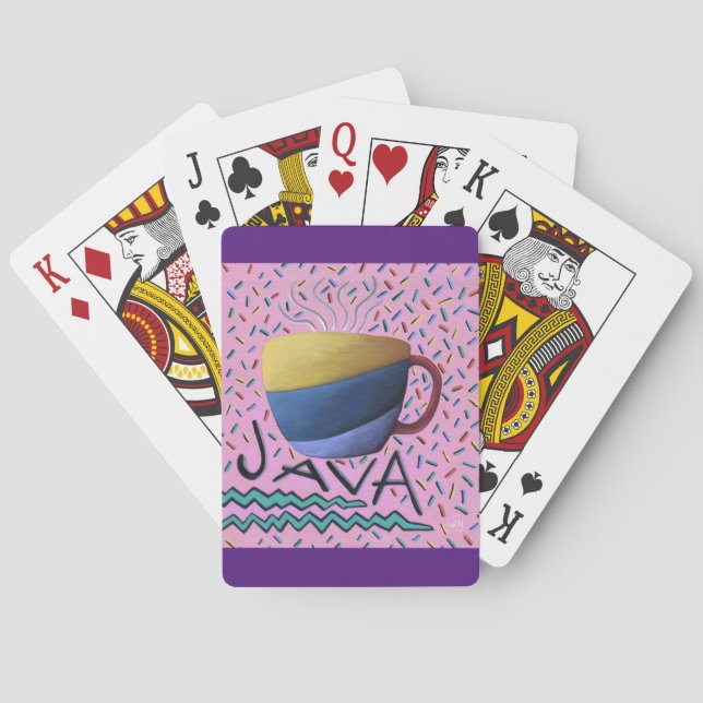 Java Coffee Playing Cards (Back)