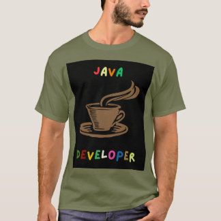 Java Developer Men T-Shirt Black