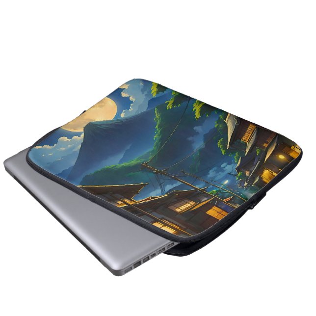 Java Moonlight Laptop Sleeve (Front Bottom)