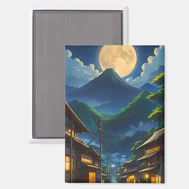 Java Moonlight Magnet (Front/Back)