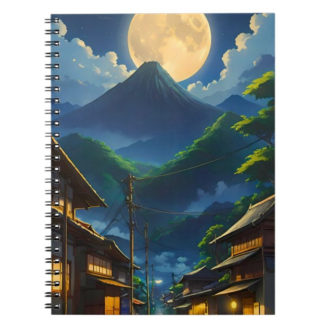 Java Moonlight Notebook (Front)
