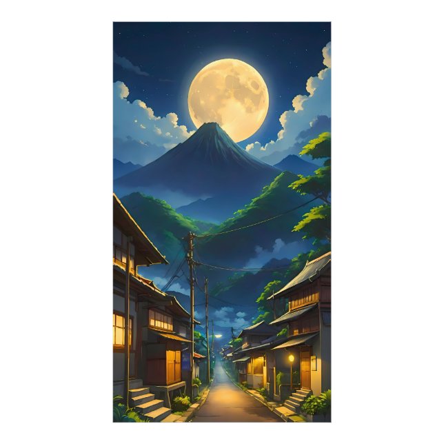 Java Moonlight Photo Print (Front)