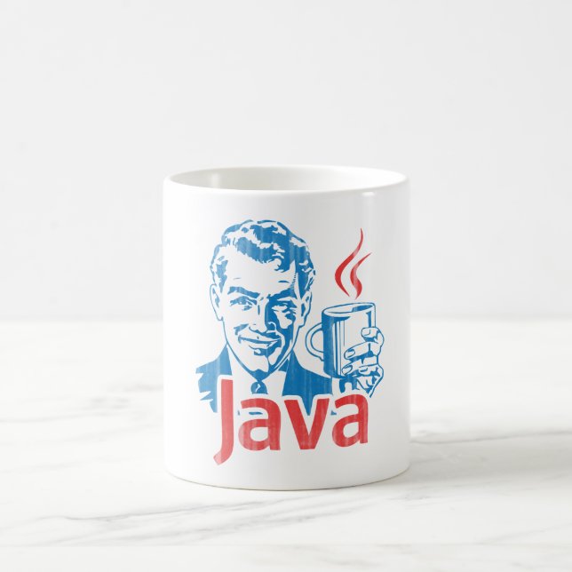 Java Programmer Gift Coffee Mug (Center)