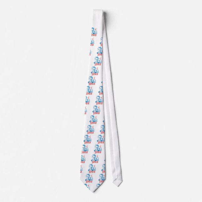 Java Programmer Gift Tie (Front)