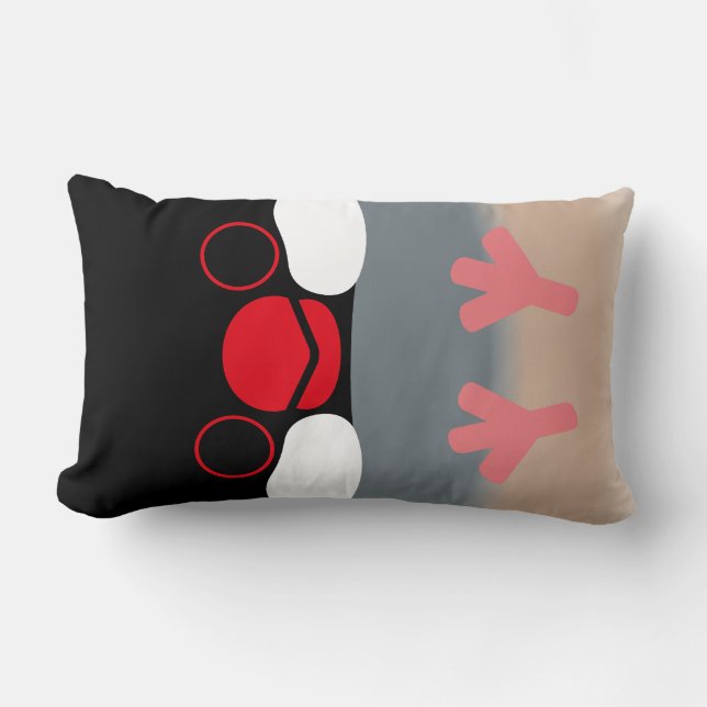 Java sparrow (Normal) Lumbar Cushion (Front)