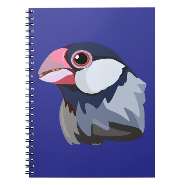 Java Sparrow—simplified  Notebook (Front)