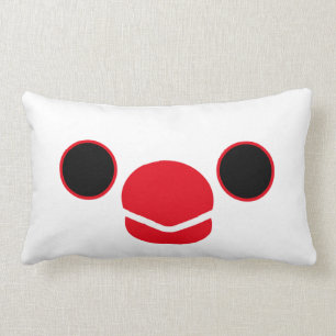 Java sparrow (White) Lumbar Cushion