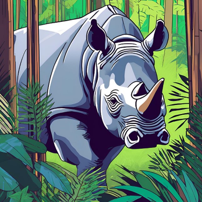 Javan Rhino Mug (Creator Uploaded)