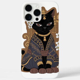 Javanese Cat Art iPhone 16 Pro Max Case