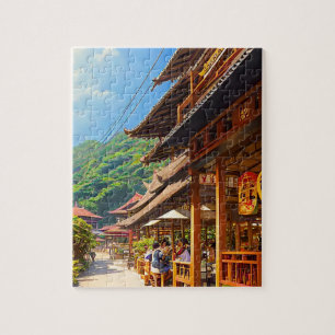 Javanese Coffee House Jigsaw Puzzle