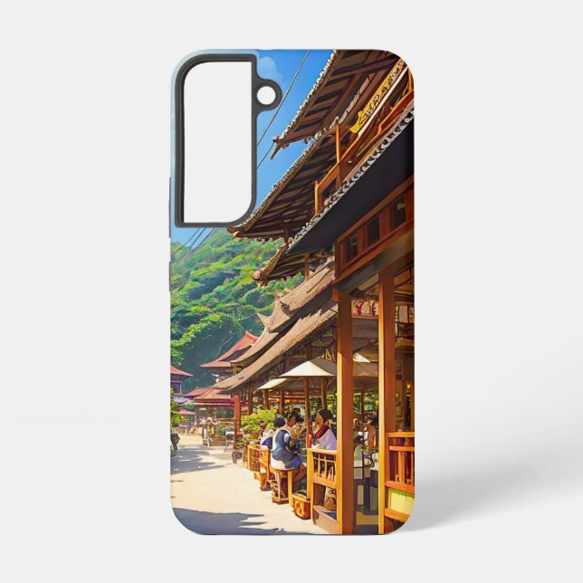 Javanese Coffee House Samsung Galaxy S22 Case (Back)