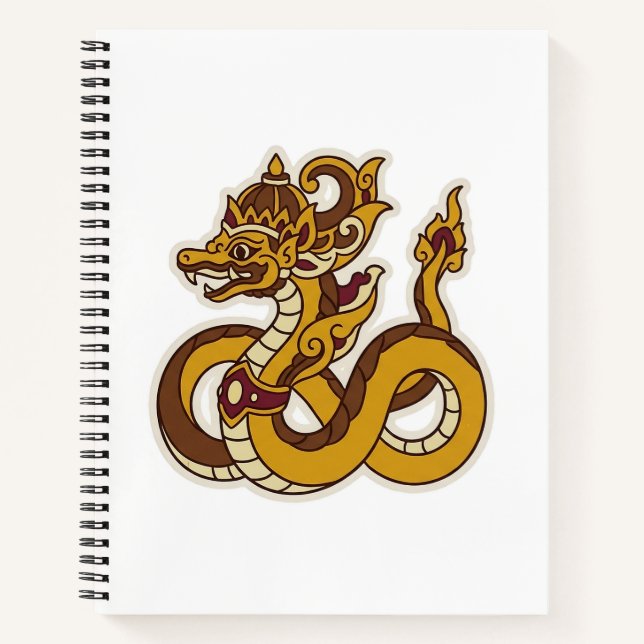 Javanese Dragon Notebook (Front)