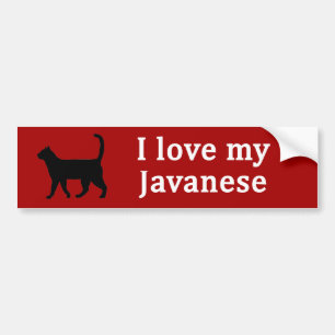 Javanese Love Bumper Sticker