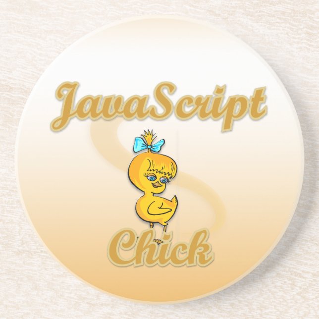 JavaScript Chick Coaster (Front)
